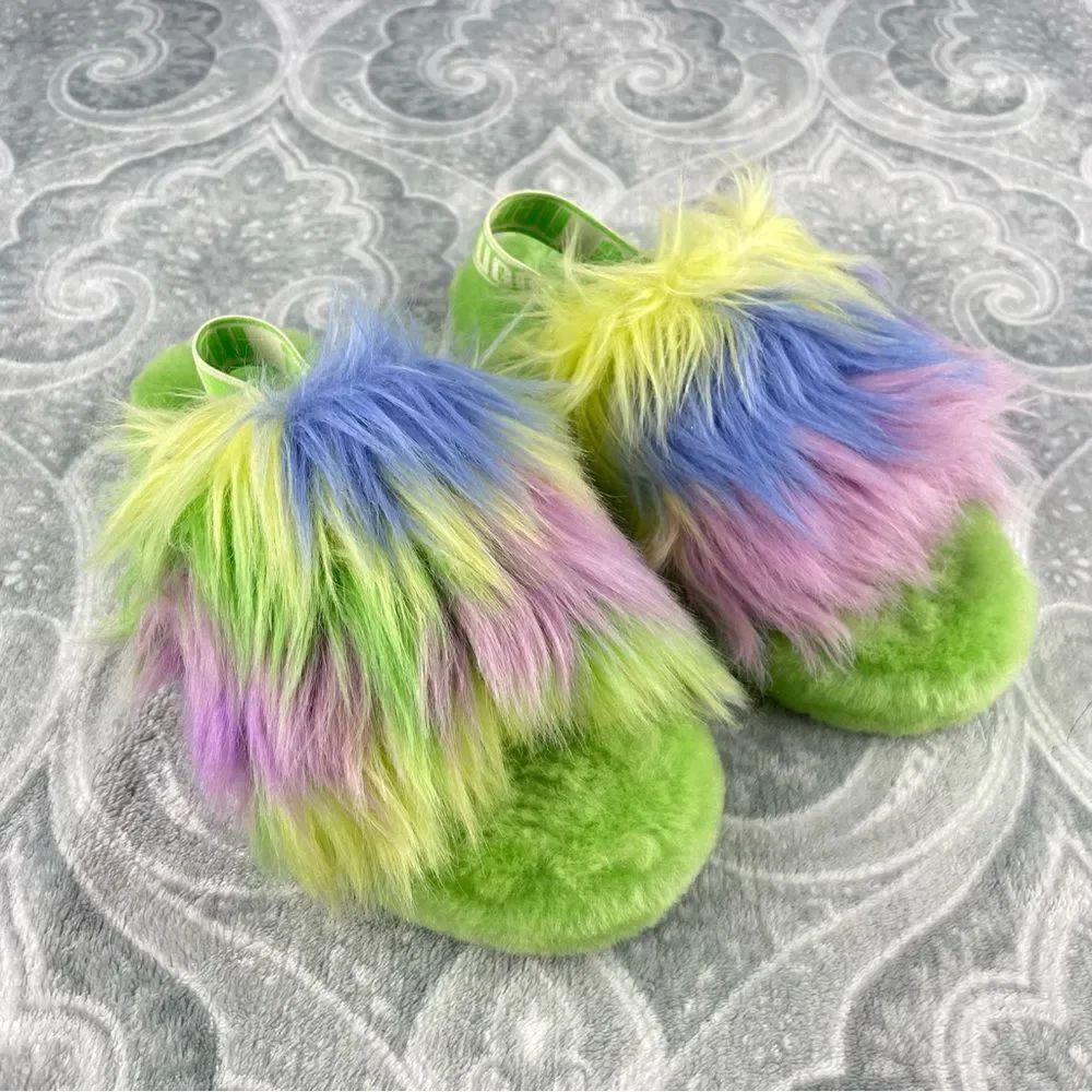 Womens Ugg Fluff Yeah Tie Dye